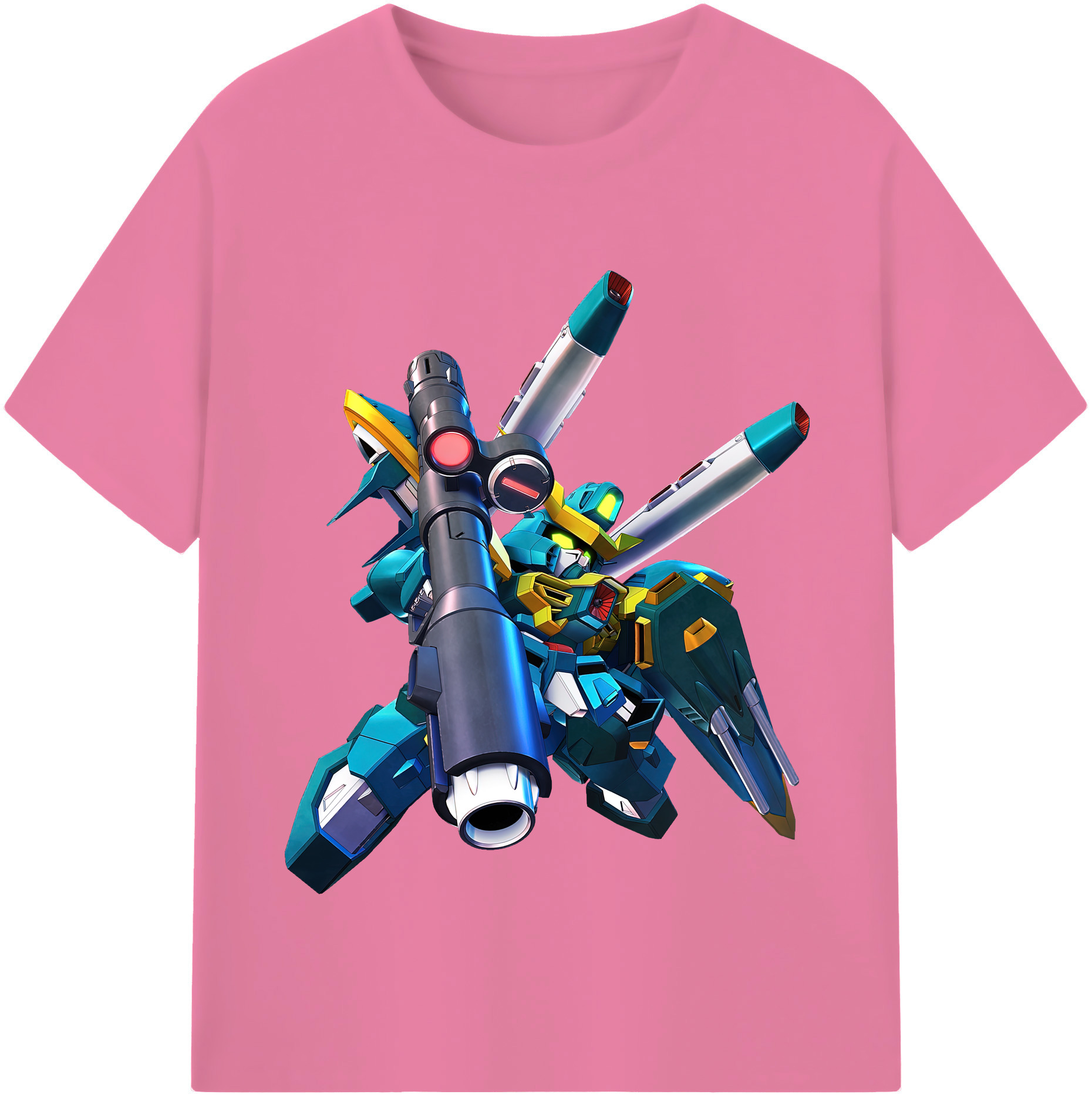 （画像用） 機動戦士ガンダム Mobile Suit Gundam 綿100％半袖Tシャツ（フロントプリント）